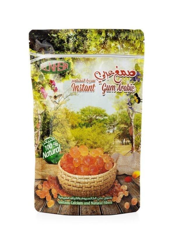 مسحوق الصمغ العربي 150 جم من باب الجود – منتج طبيعي تراثي