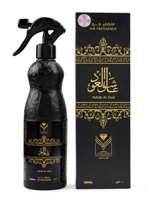 معطر عاشق العود للمنزل والفراش 500 مل من الماس – عطر عود شرقي